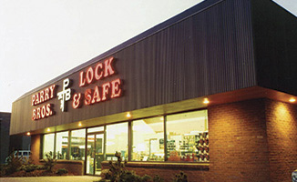 Parry Bros Lock and Safe storefront